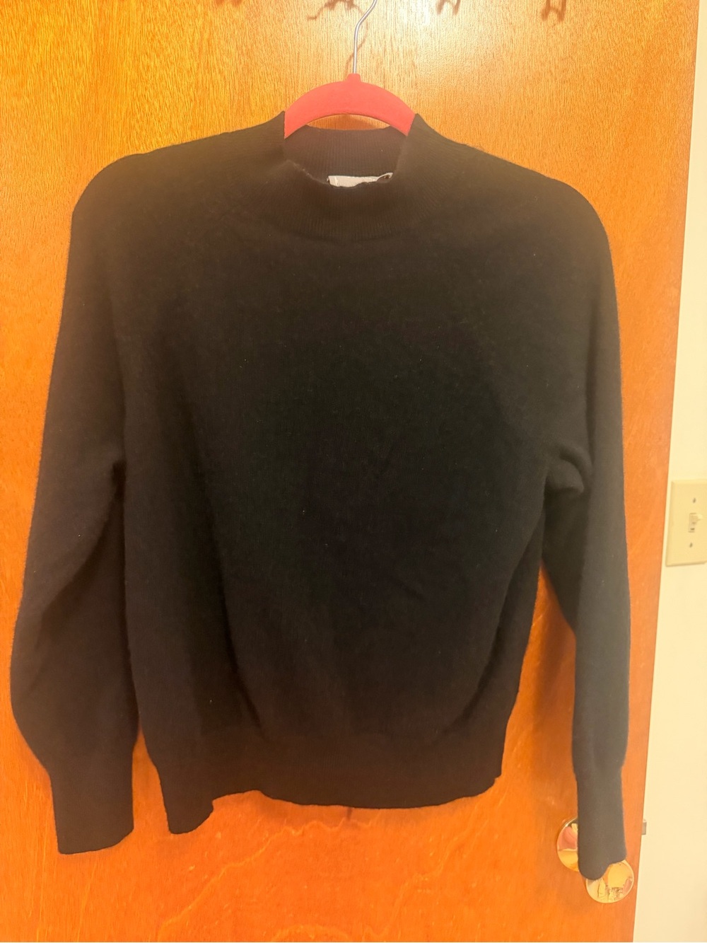 Everlane Men's Black Crewneck Pullover